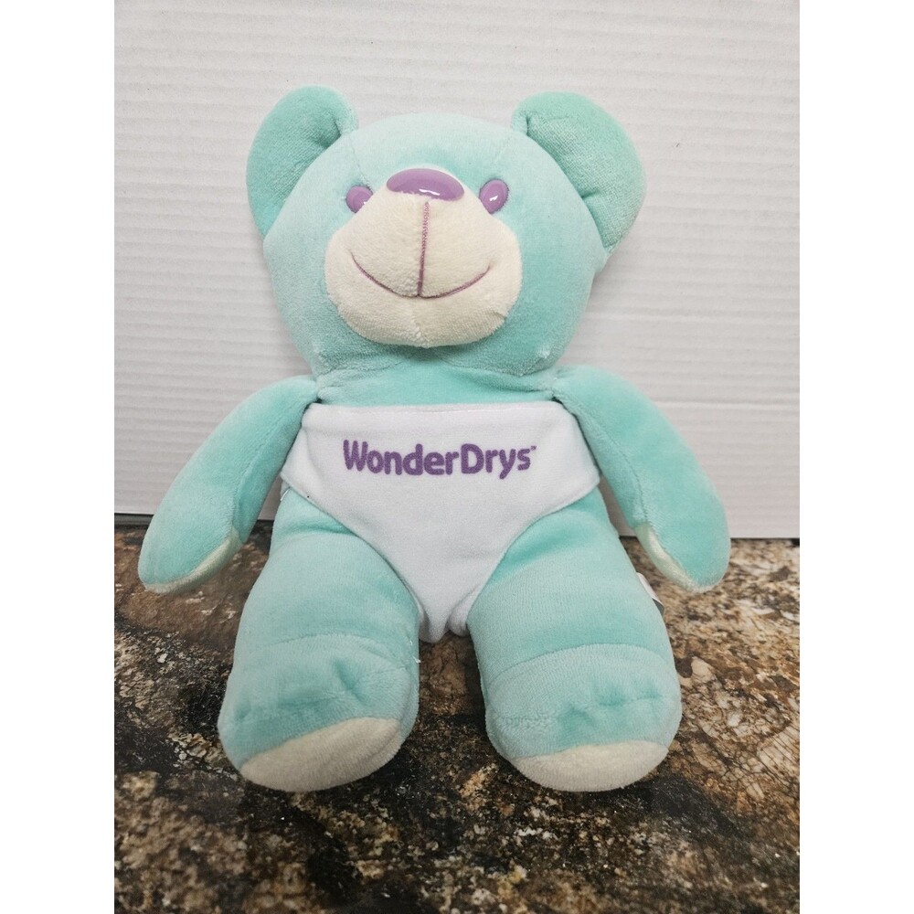 WonderDrys Diaper Bear By Wonder Drys Plush 10" Stuffed Animal